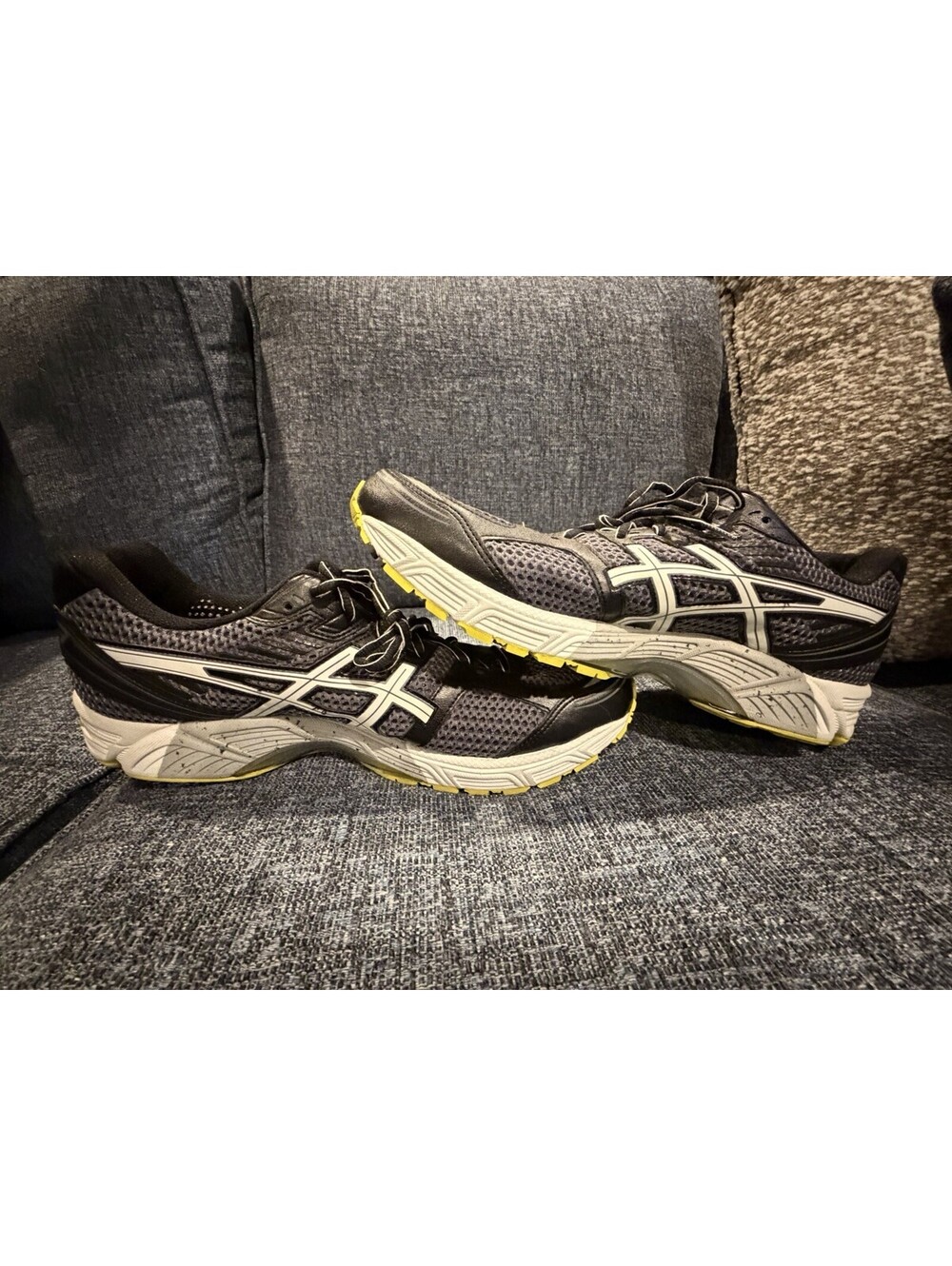 ASICS GEL-Titanium IGS Running Shoes Mens Size 14 Gray Silver NWOB T3B1Q